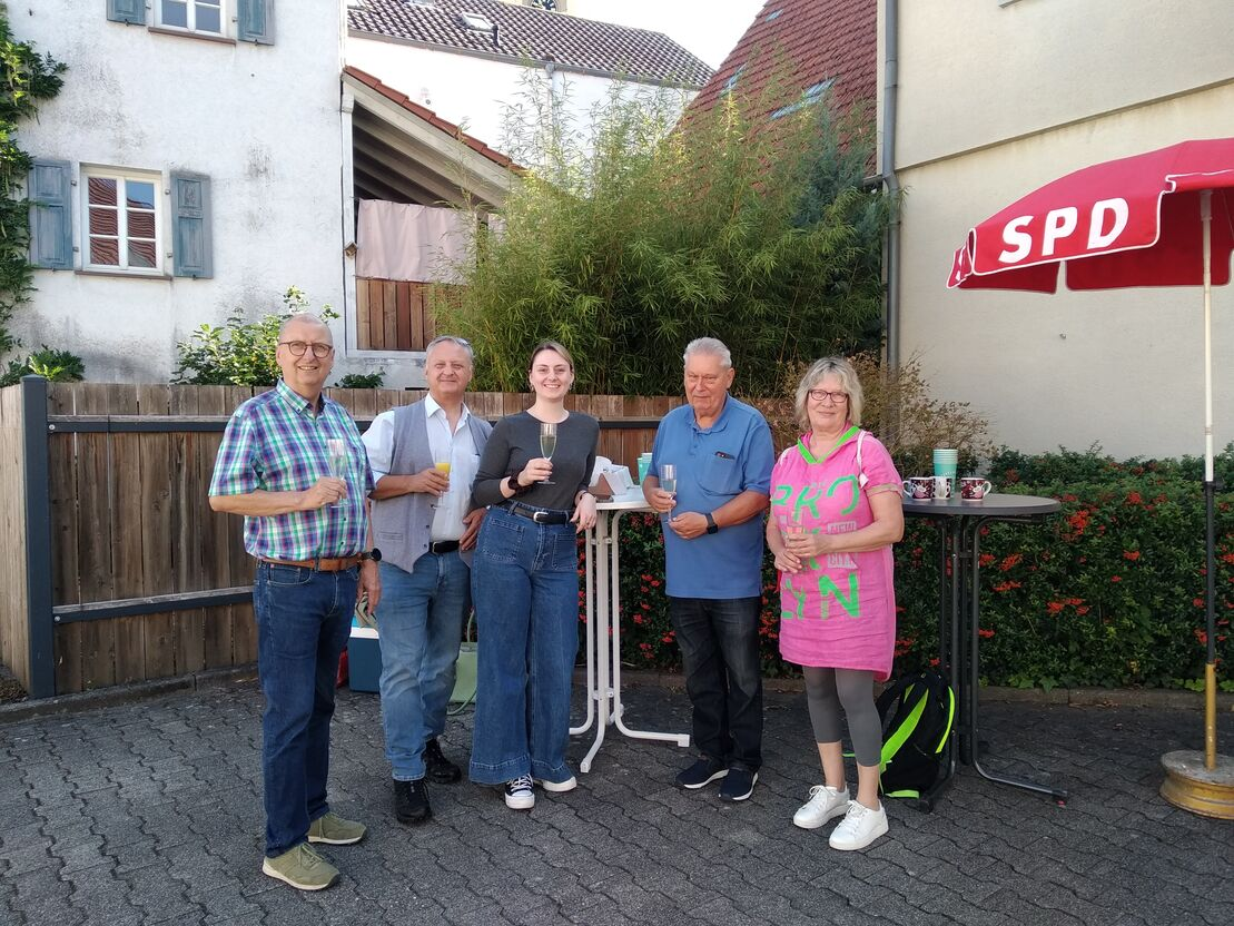 Landtagskandidatin Xenia Rösch zu Gast beim OV Schatthausen