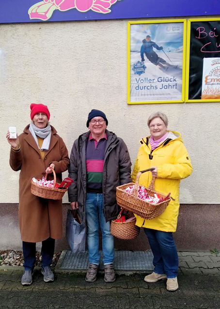 Valentinsaktion in Schatthausen