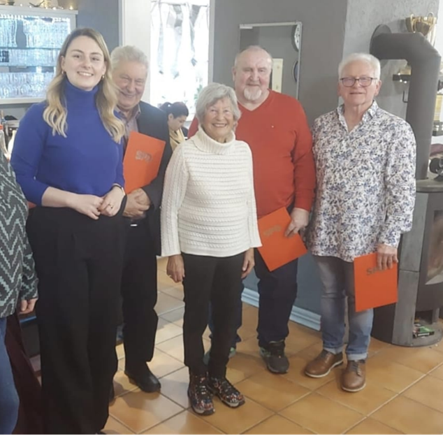 Winterfeier mit Xenia Rösch bei der SPD in Schatthausen